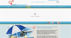 Desktop Screenshot of charitytravelpackages.com